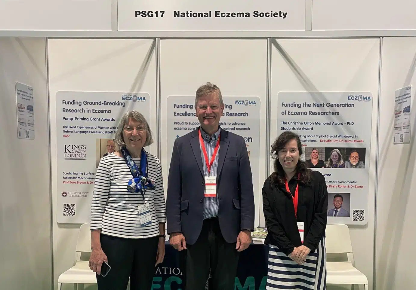 NES team and stand at the BAD Annual Meeting 2025